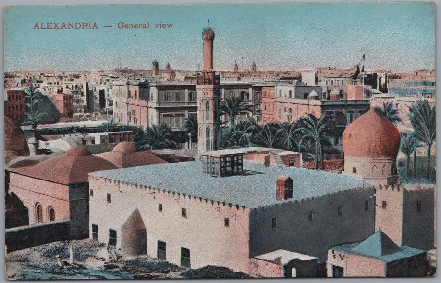 Alexandria — Rooftops and Mosque