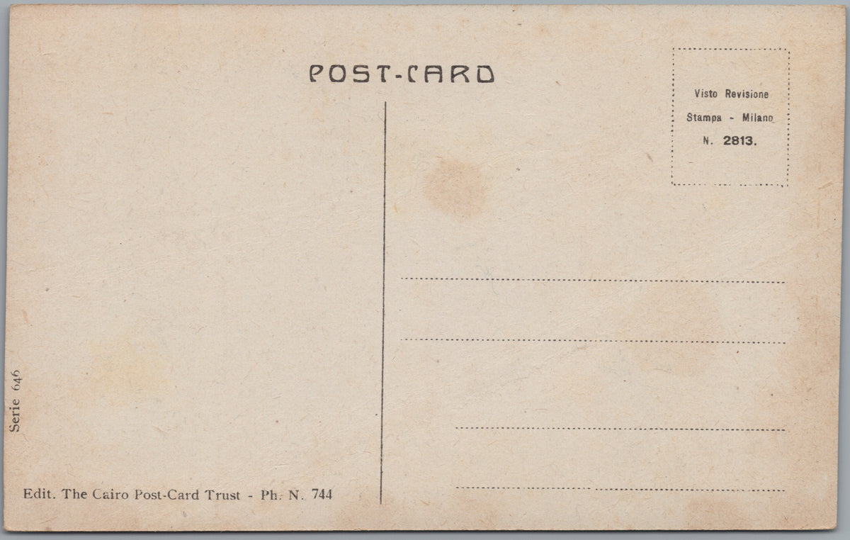PC01009 | P1 | Cairo — Bridge Approach and Tower — reverse