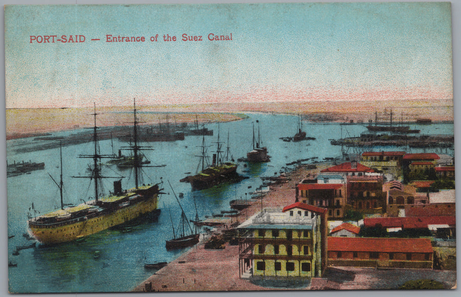 Port Said — Entrance to the Suez Canal
