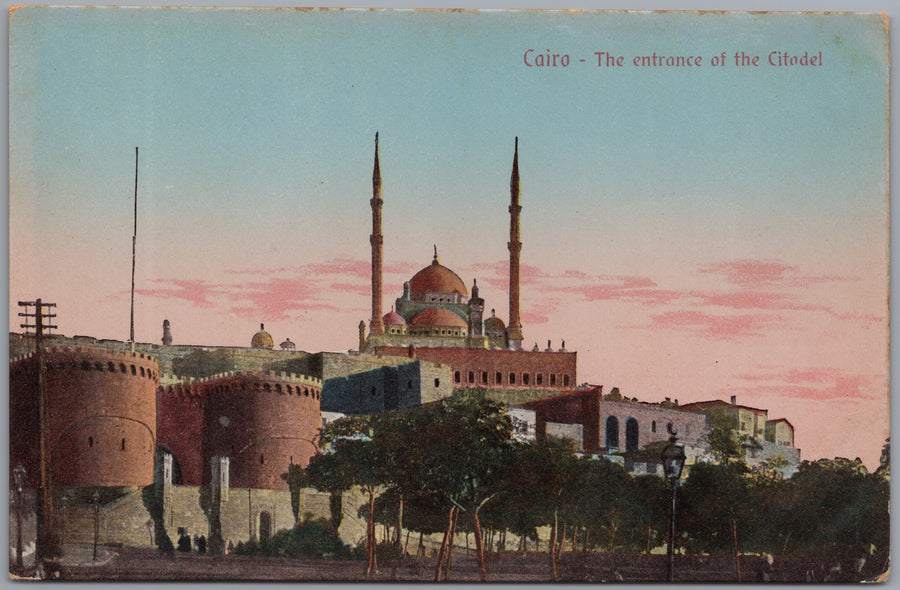 Cairo — Mosque of Muhammad Ali above the Citadel
