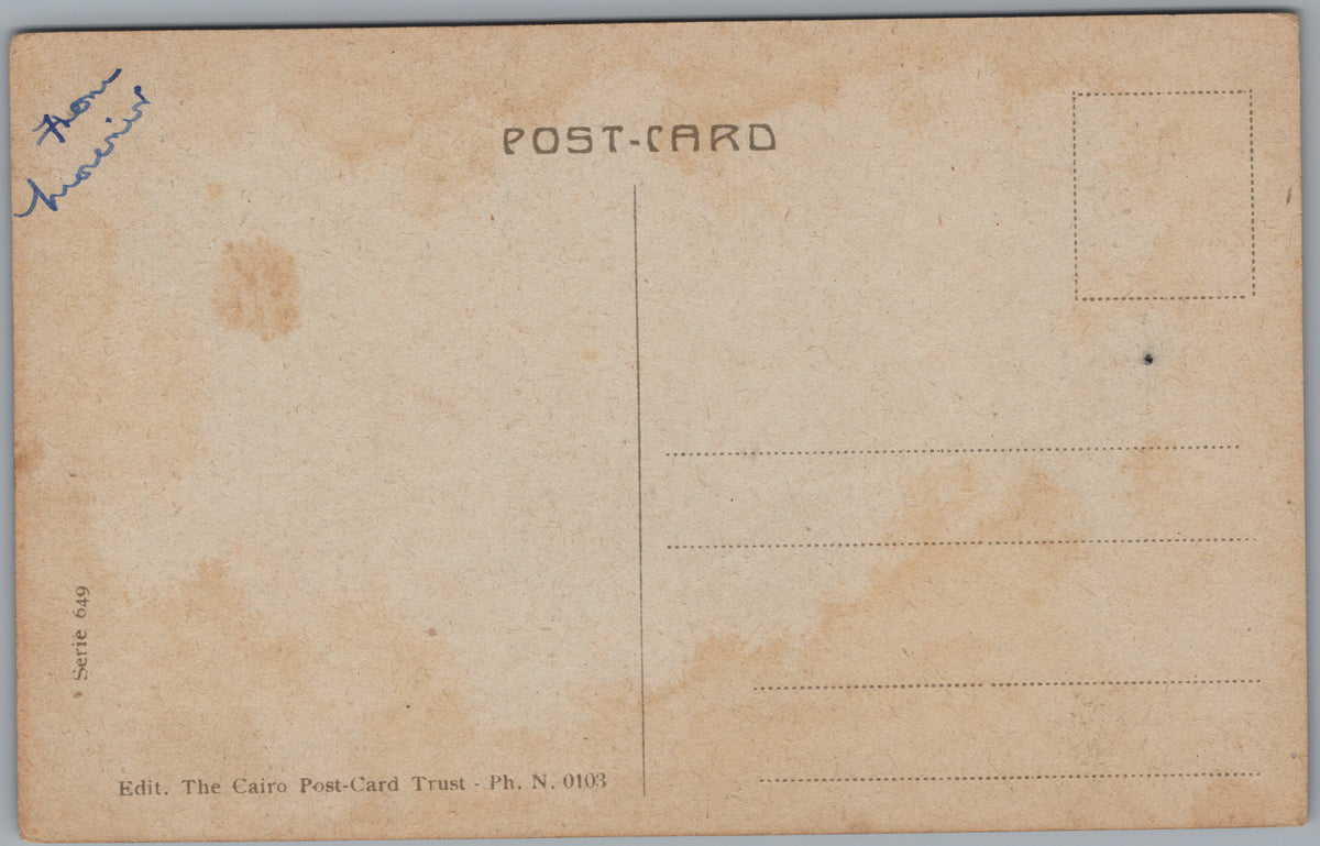 PC01126 | P13 | Suez — Port Tewfik and the Canal — reverse