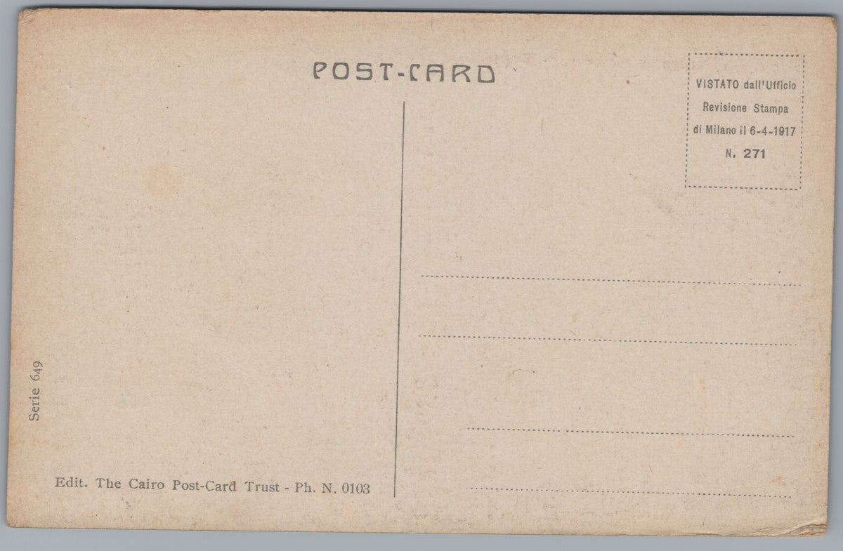 PC01136 | P14 | Suez — General View of Port Tewfik — reverse