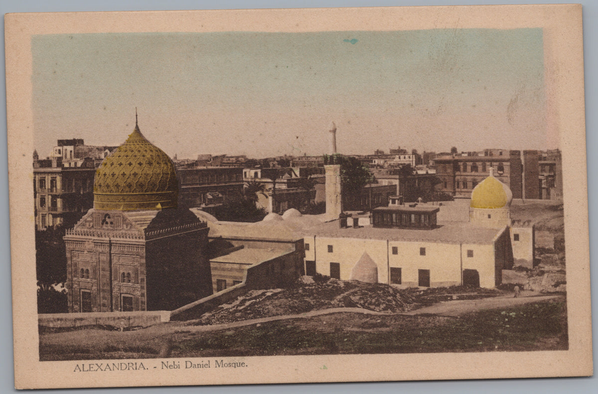 PC01145 | P15 | Alexandria — Mosque Domes above the City — front