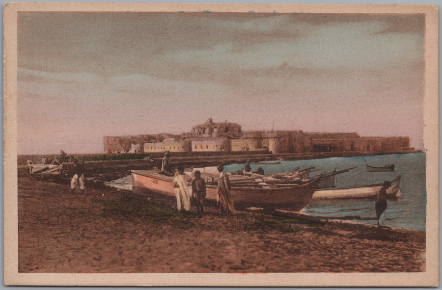 Alexandria — Boats below Ras el Tin Palace
