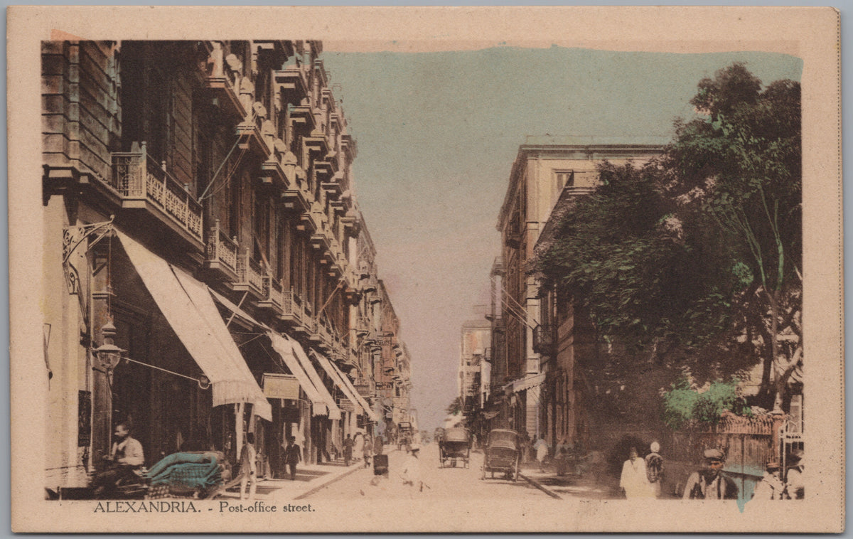 PC01155 | P16 | Alexandria — Rue de la Poste — front
