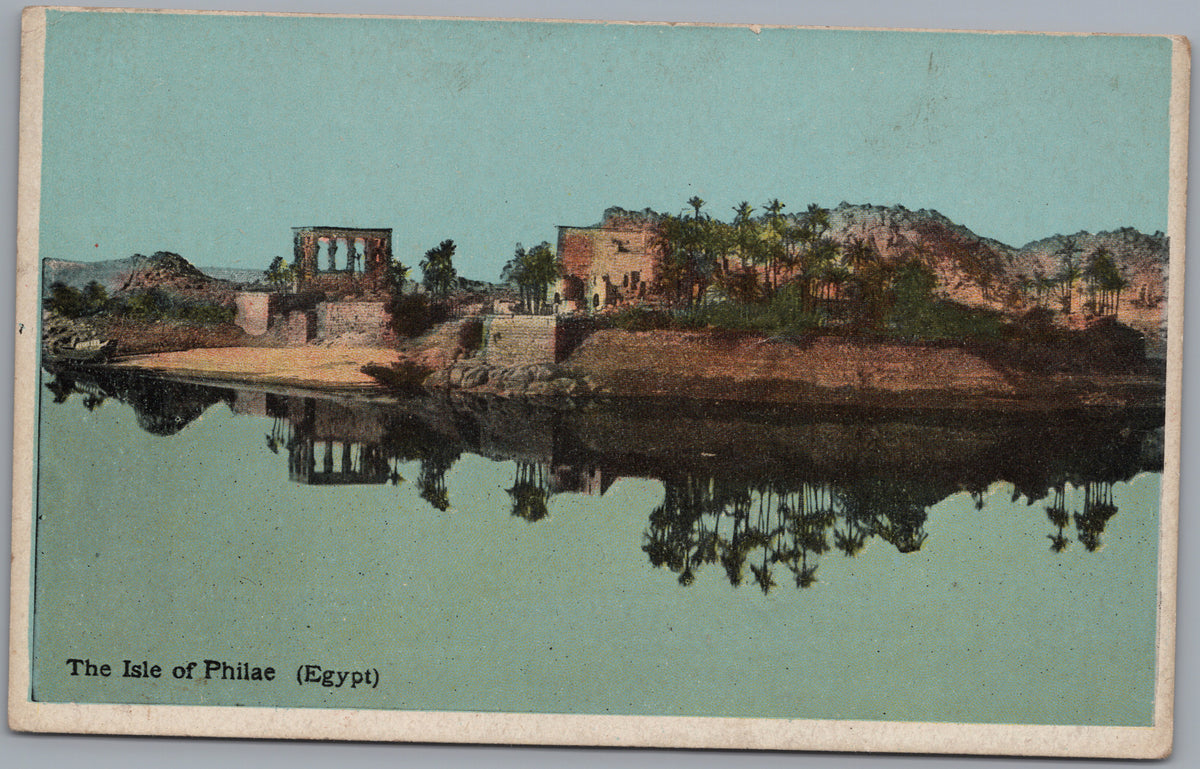 PC01187 | P19 | Philae — Island Temples Reflected in the Nile — front