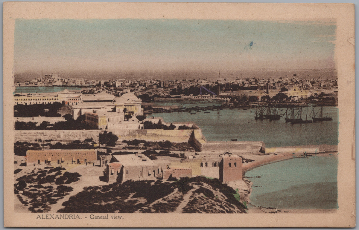 PC01188 | P19 | Alexandria — Panorama across the Waterfront — front