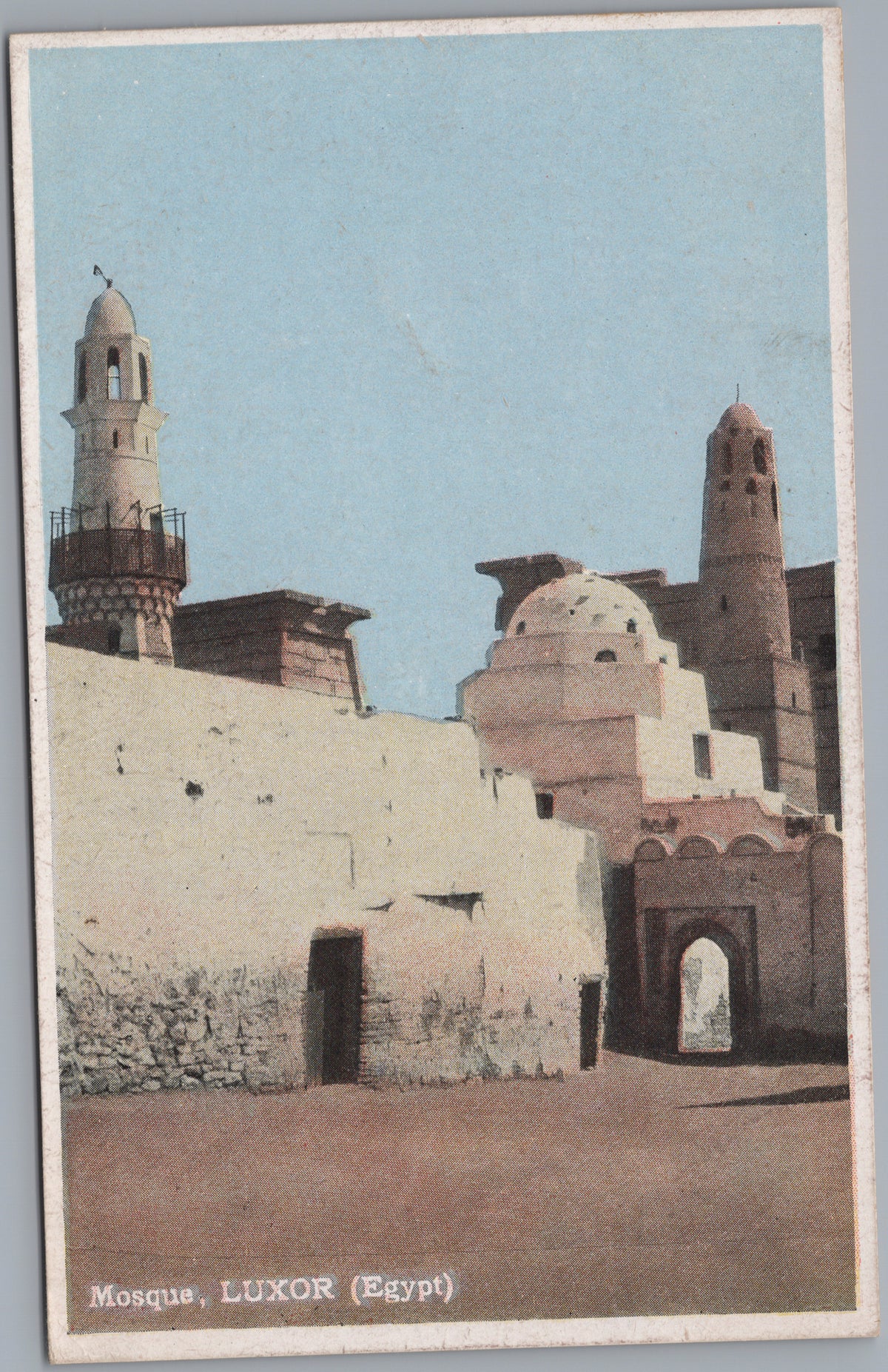 PC01196 | P20 | Luxor — Mosque and Minaret — front
