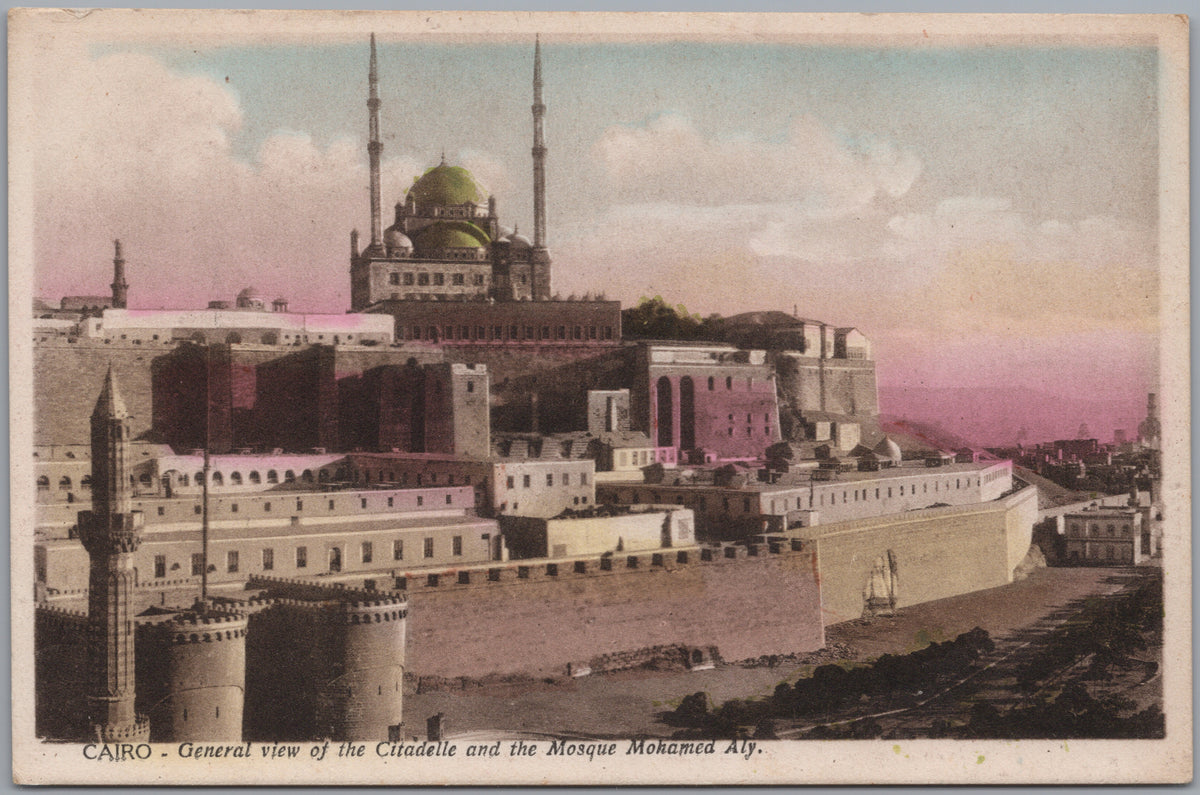 PC01204 | P21 | Cairo — Citadel Walls and Mosque — front