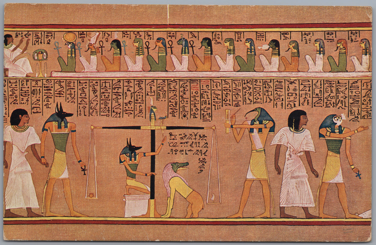 PC01210 | P21 | Egypt — Ancient Egyptian Ceremonial Scene — front