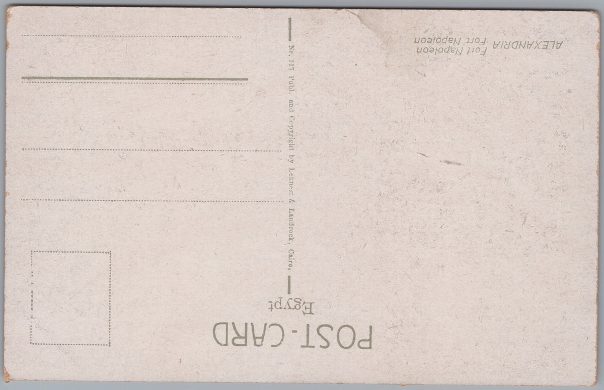 PC01225 | P23 | Alexandria — Street beneath a Domed Building — reverse