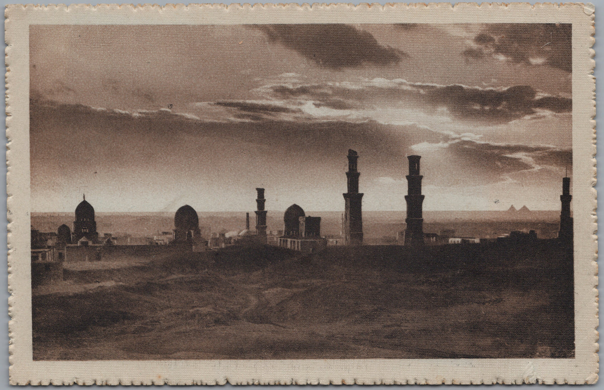 PC01264 | P27 | Cairo — Mameluke Tombs beneath a Clouded Sky — front