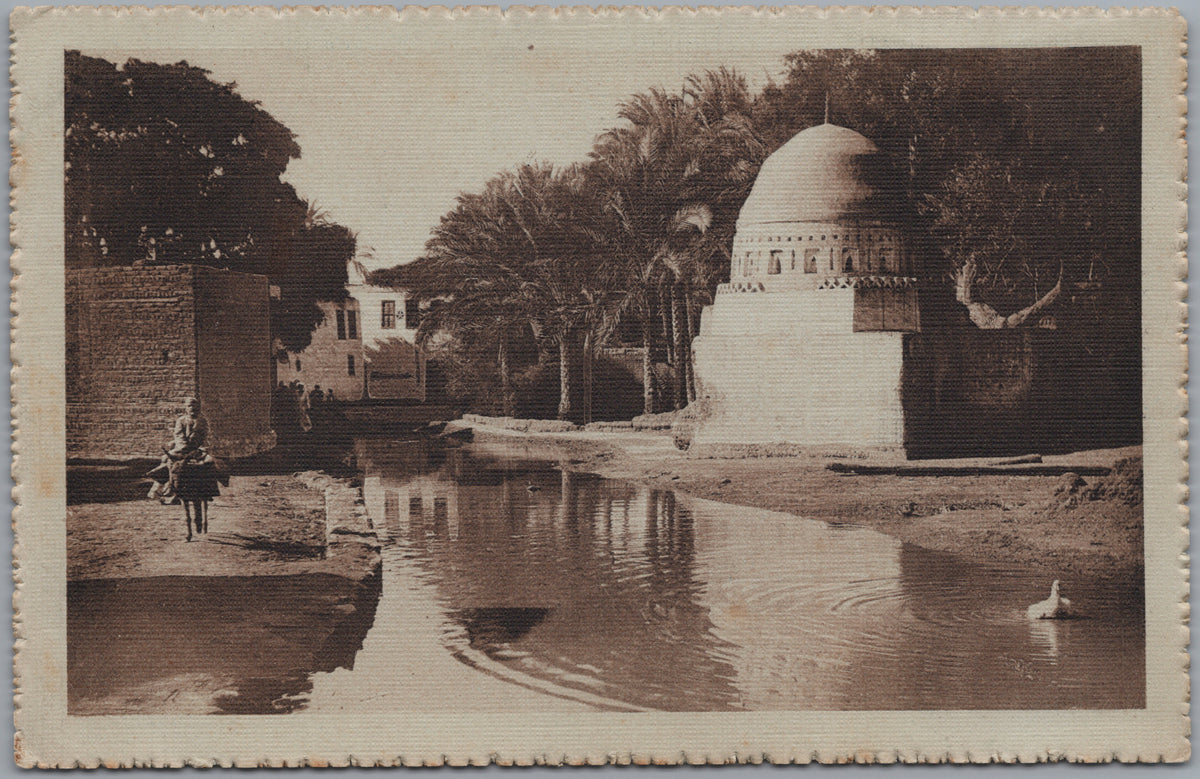 PC01265 | P27 | Egypt — Domed Shrine Reflected in Water — front