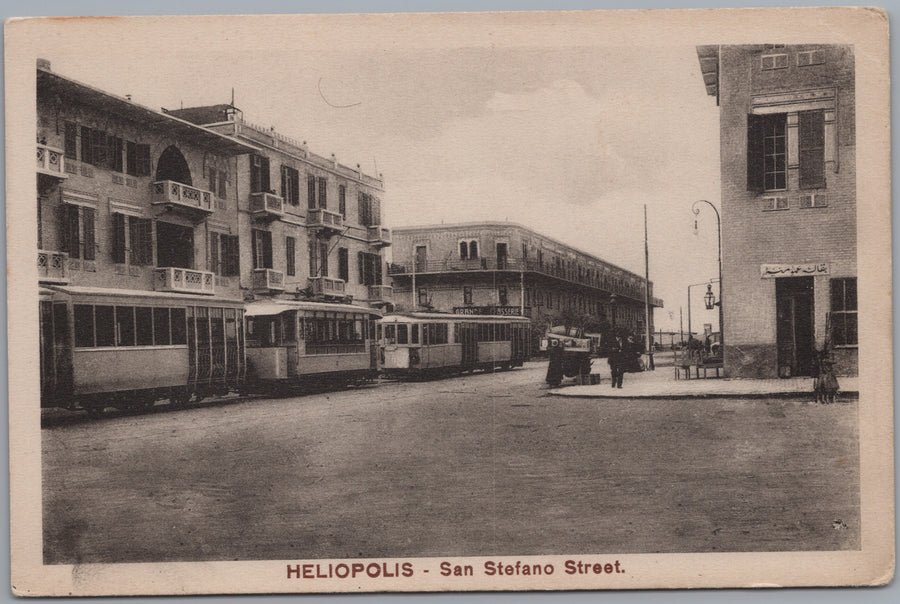 Heliopolis — San Stefano Street and Trams