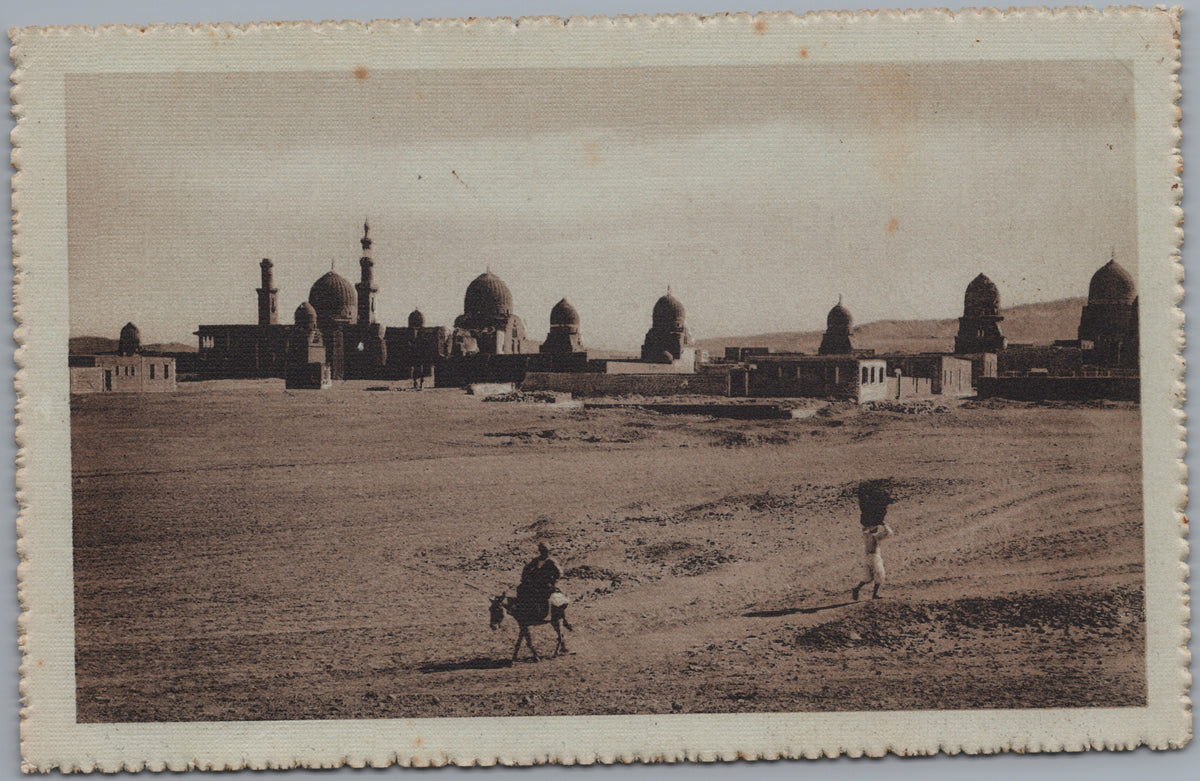 PC01278 | P28 | Cairo — Tombs across Open Ground — front