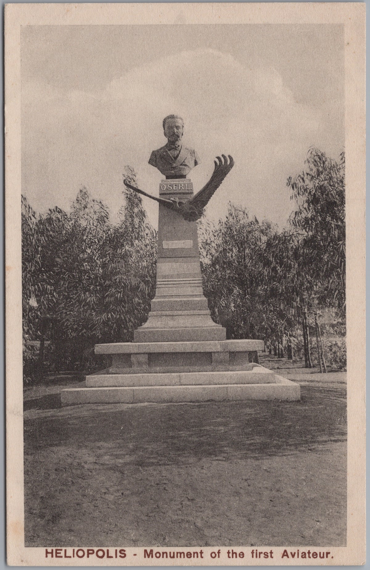 PC01285 | P29 | Heliopolis — Monument among Garden Trees — front