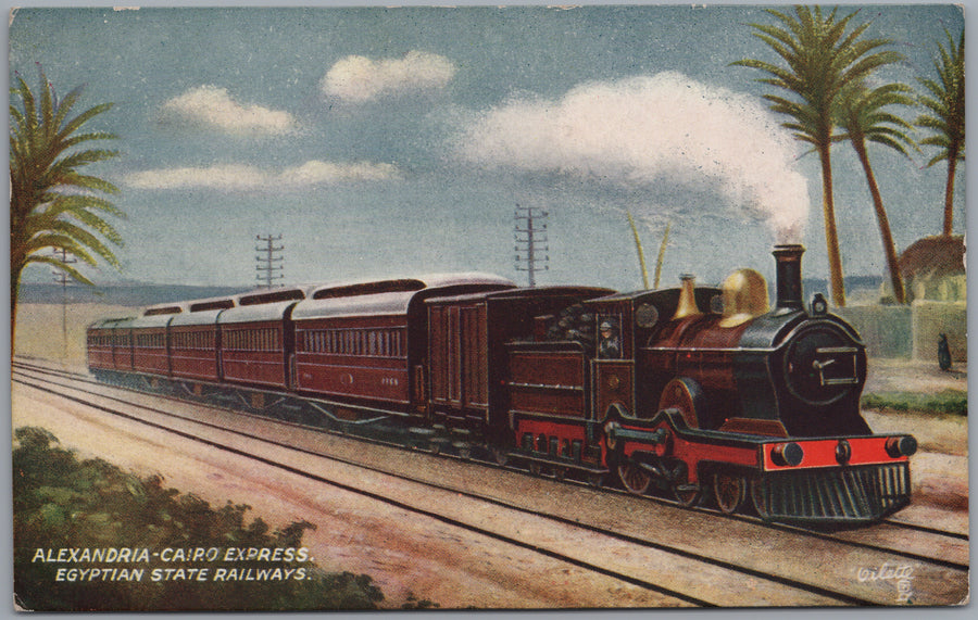 Egypt — Alexandria to Cairo Express Train