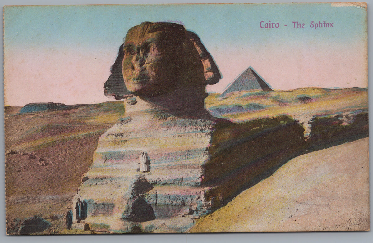 PC01292 | P30 | Giza — The Great Sphinx — front