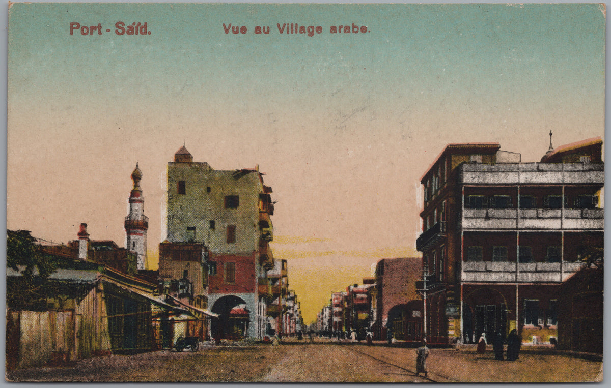 PC01309 | P31 | Port Said — Street in the Arab Quarter — front