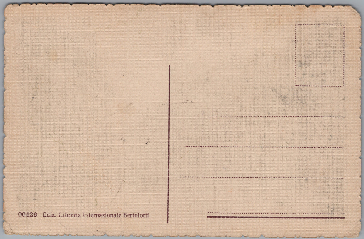 PC01316 | P32 | Alexandria — Public Garden with Monument — reverse