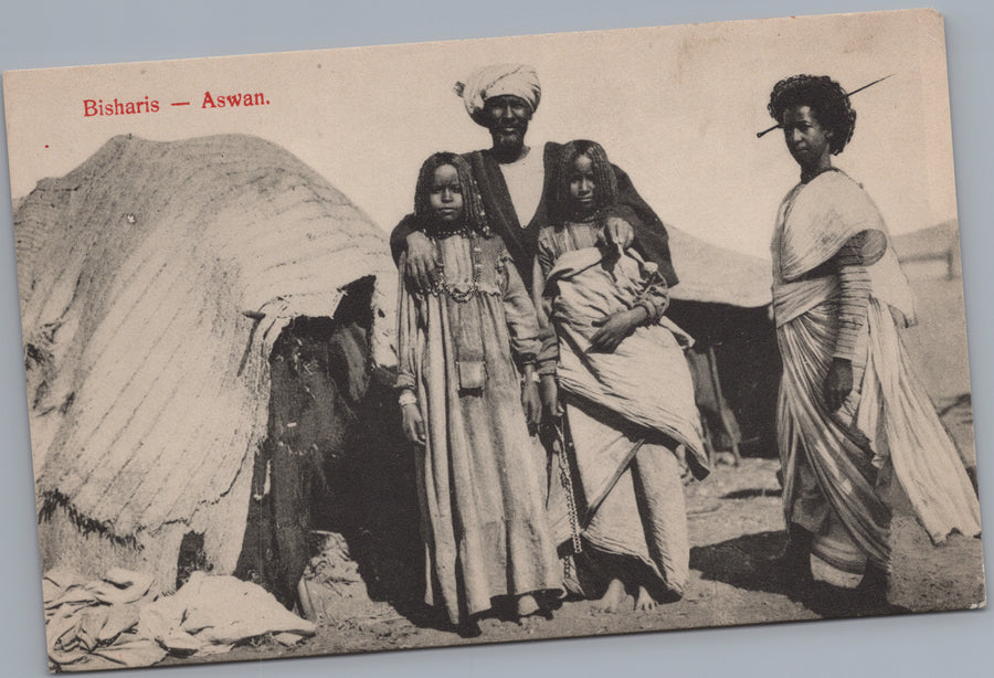 Aswan — People beside a Tent