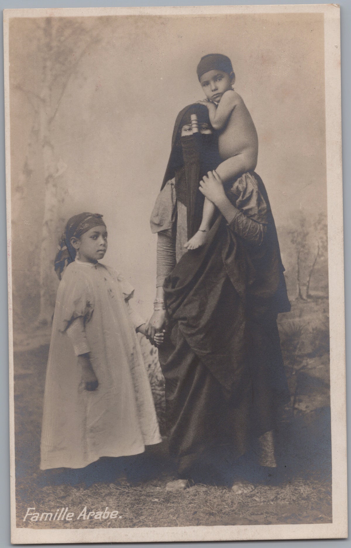 PC01364 | P37 | Location not confirmed — Woman and Child in Studio Portrait — front