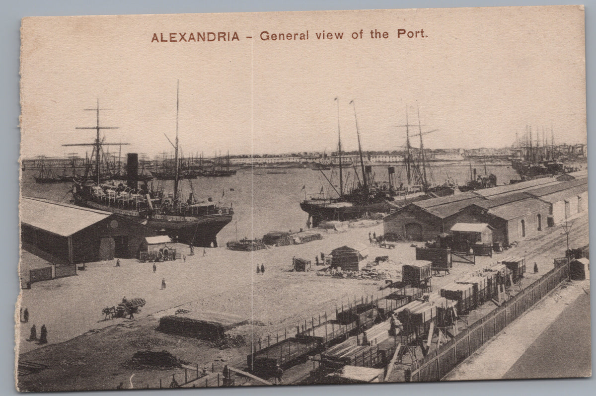 PC01373 | P38 | Alexandria — General View of the Port — front