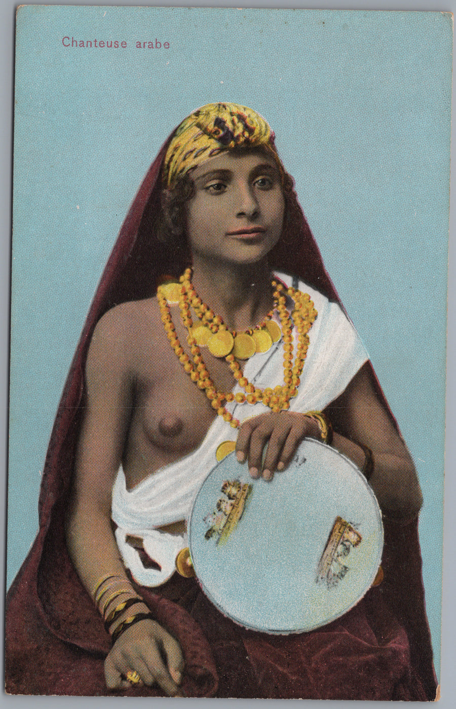 Egypt — Portrait with a Frame Drum