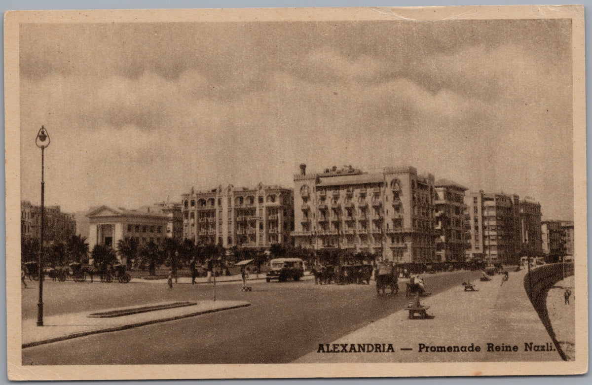 PC01405 | P41 | Alexandria — Promenade and Buildings — front