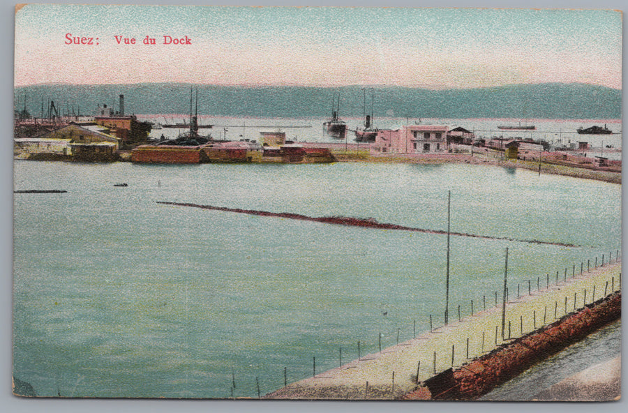 Suez — Dock Basin and Harbour