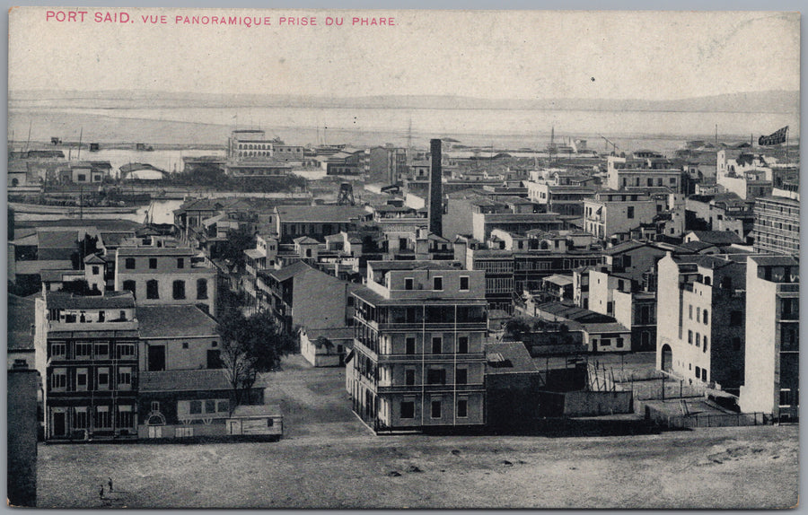 Port Said — City Panorama from the Lighthouse