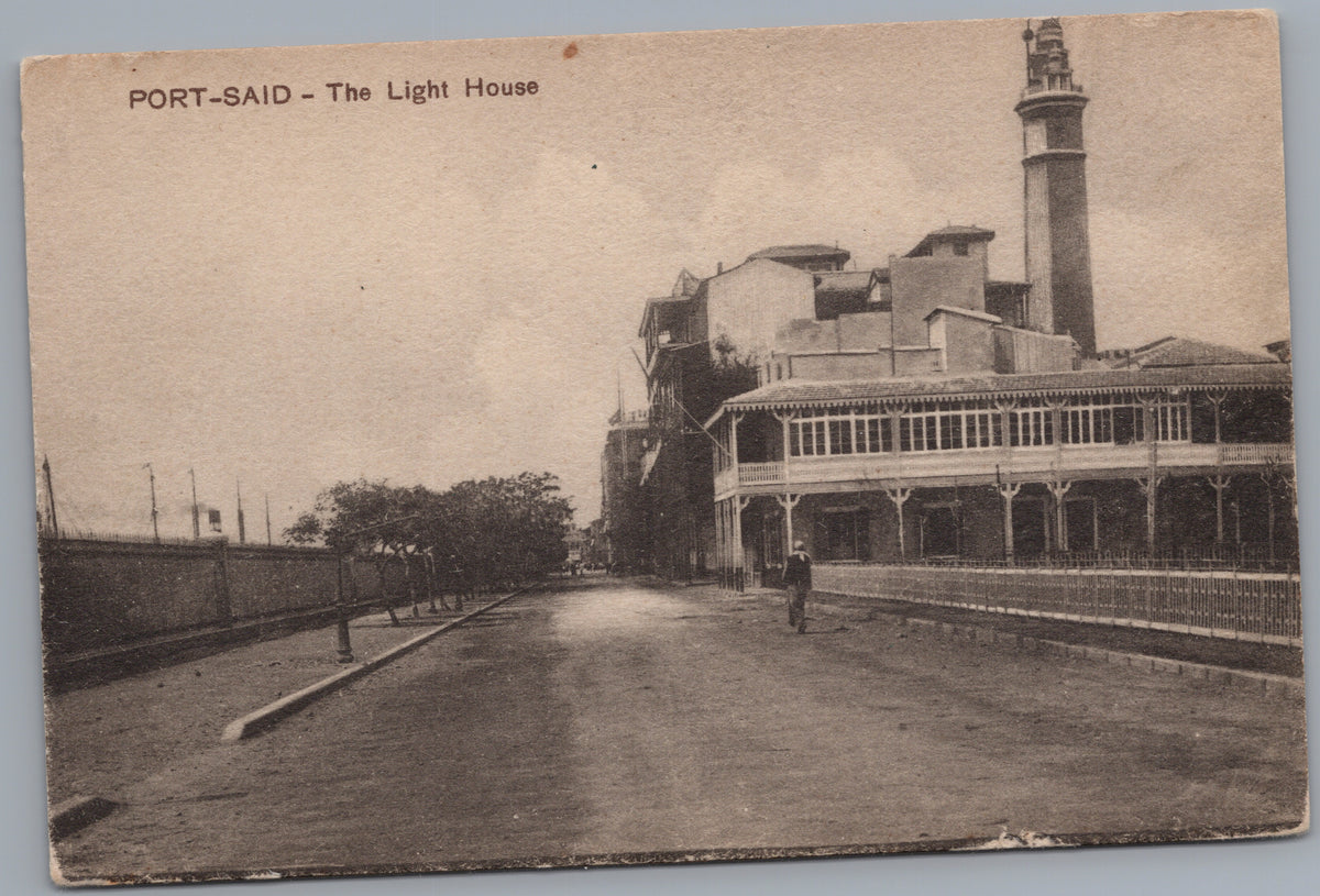 PC02154 front — Lighthouse beside Veranda Buildings