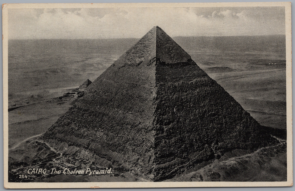 PC02240 front — Khafre Pyramid from Above