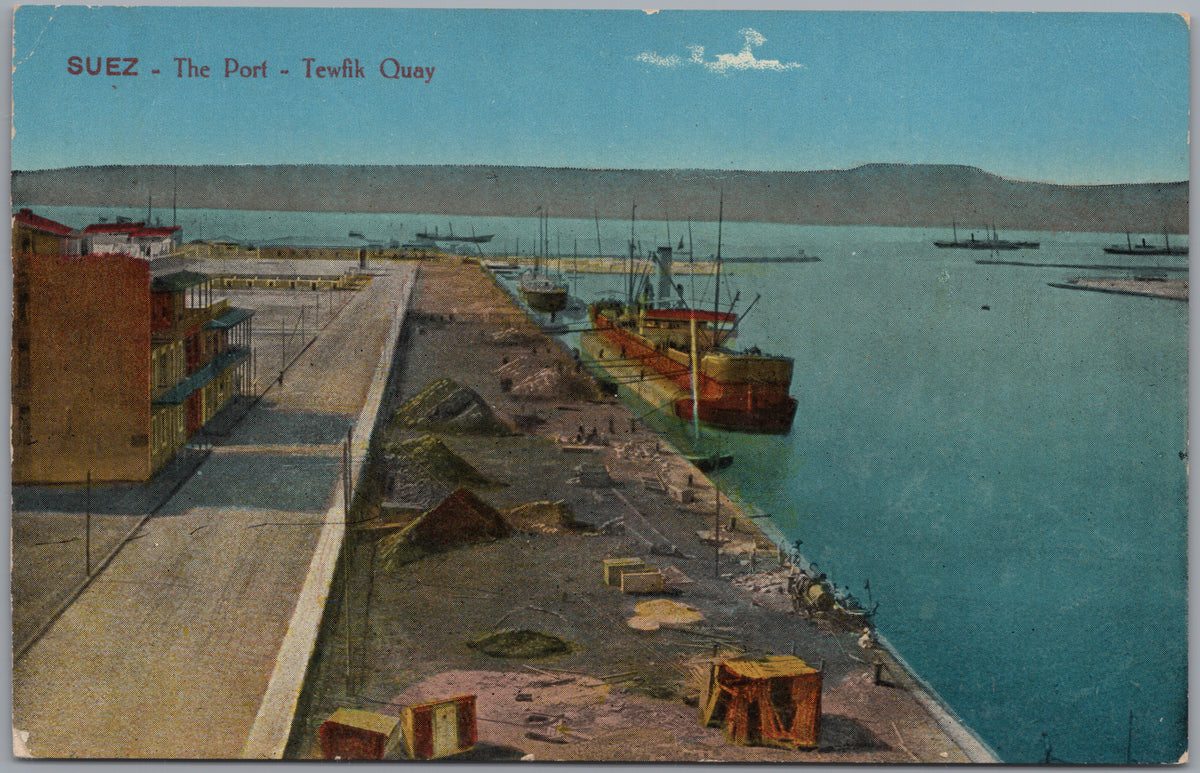 PC02317 front — Quay and Moored Ships