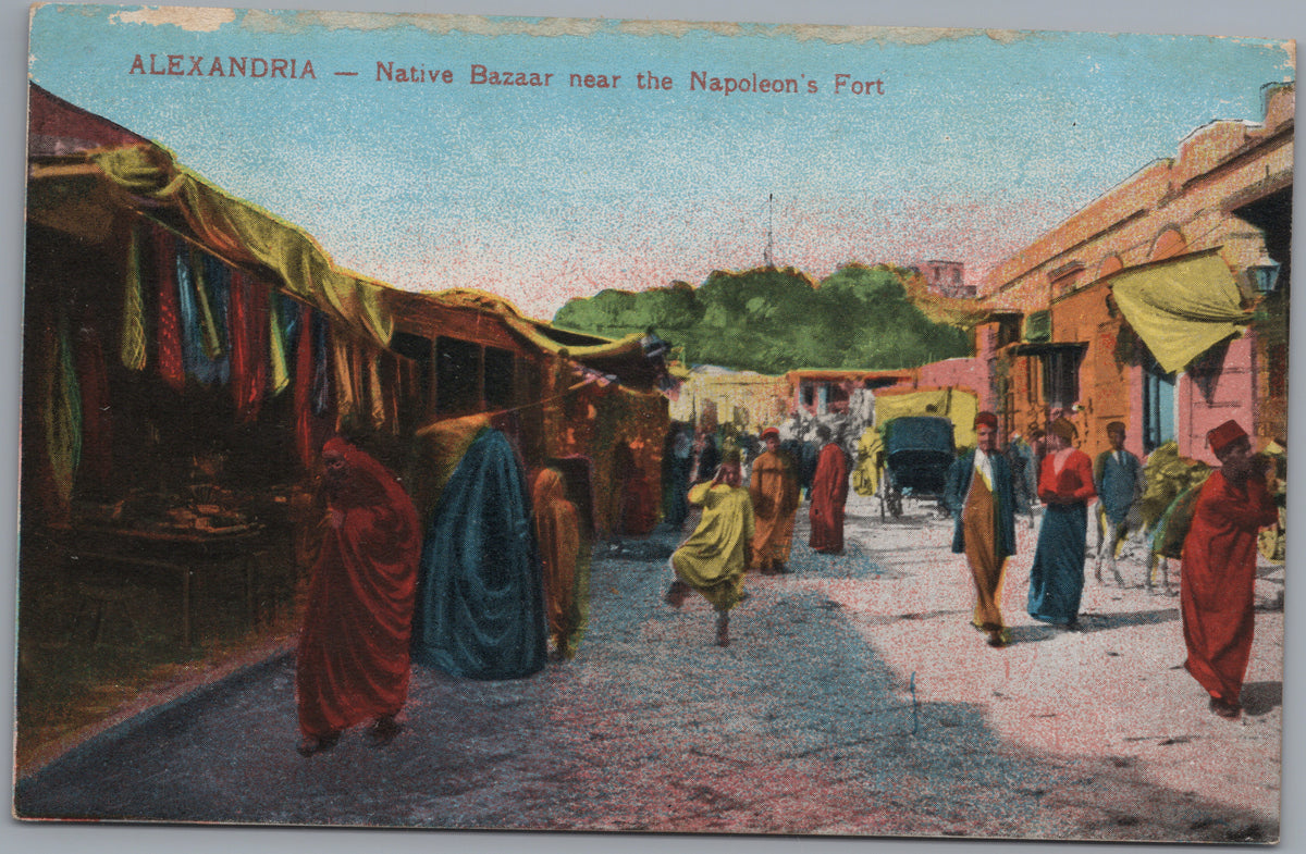 PC02357 front — Bazaar near Napoleon's Fort