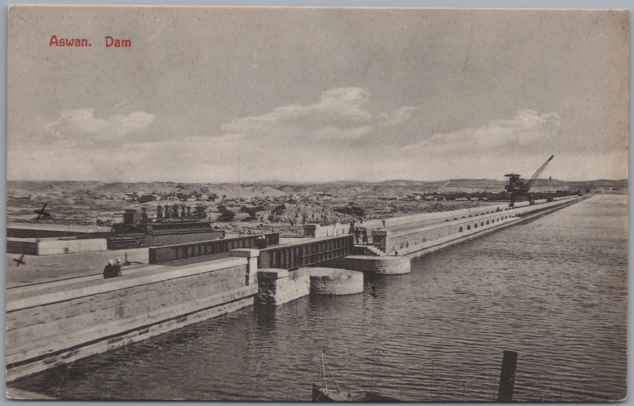 Aswan — Dam and Lock Structures