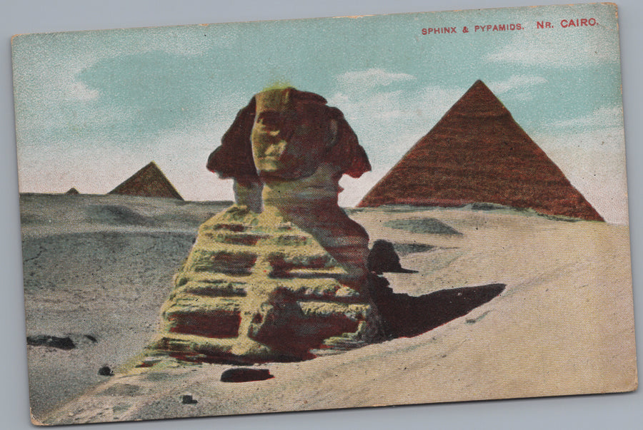 Giza — Sphinx and Pyramids