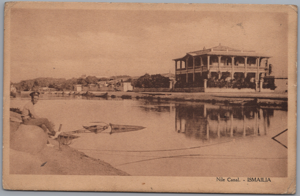 PC02449 front — Nile Canal and Waterside Building