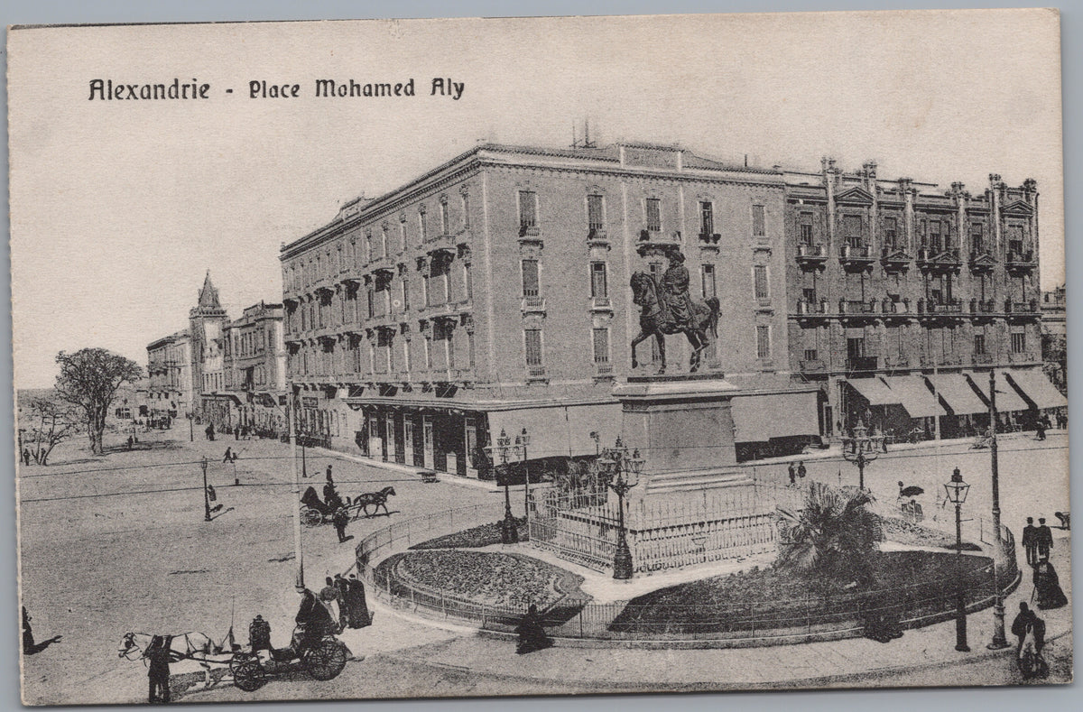 PC02497 front — Equestrian Statue in Mohamed Aly Square