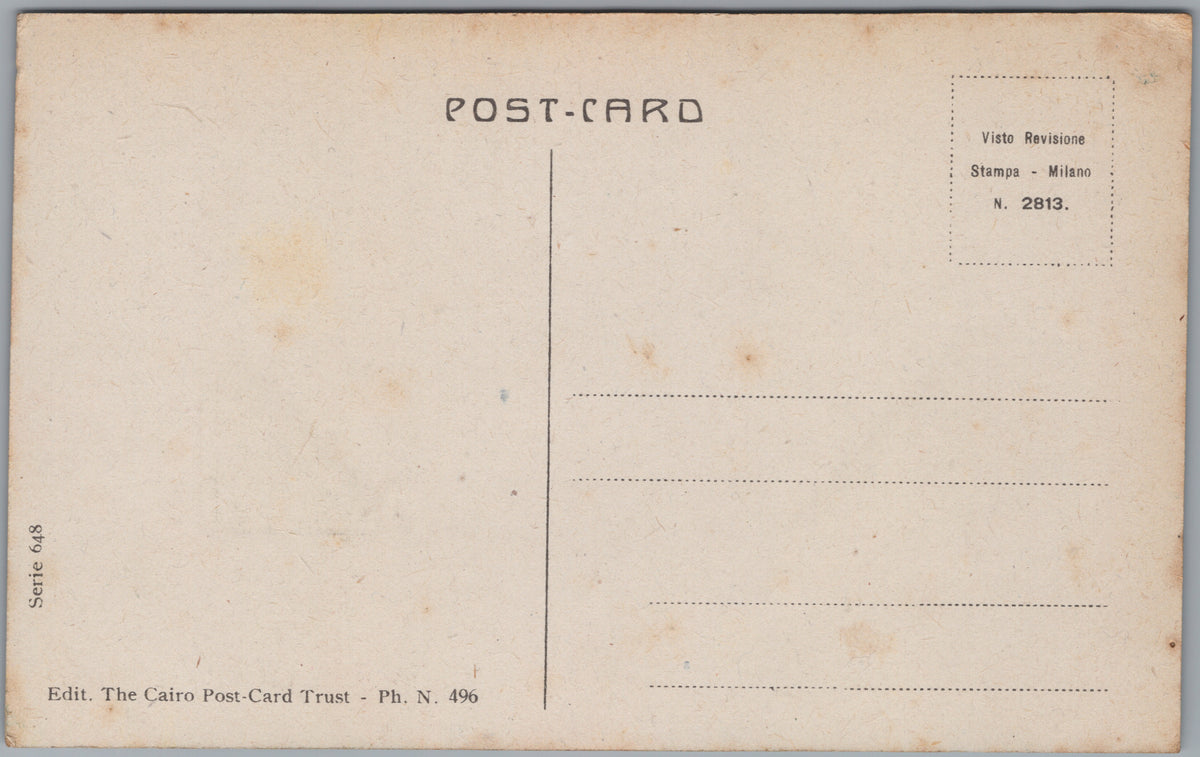 PC01043 | P5 | Port Said — Lighthouse above the Town — reverse
