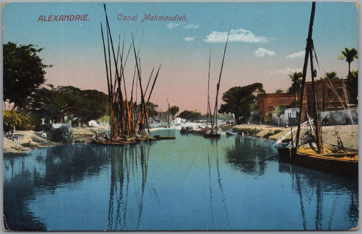 PC01064 | P7 | Alexandria — Mahmoudieh Canal — front