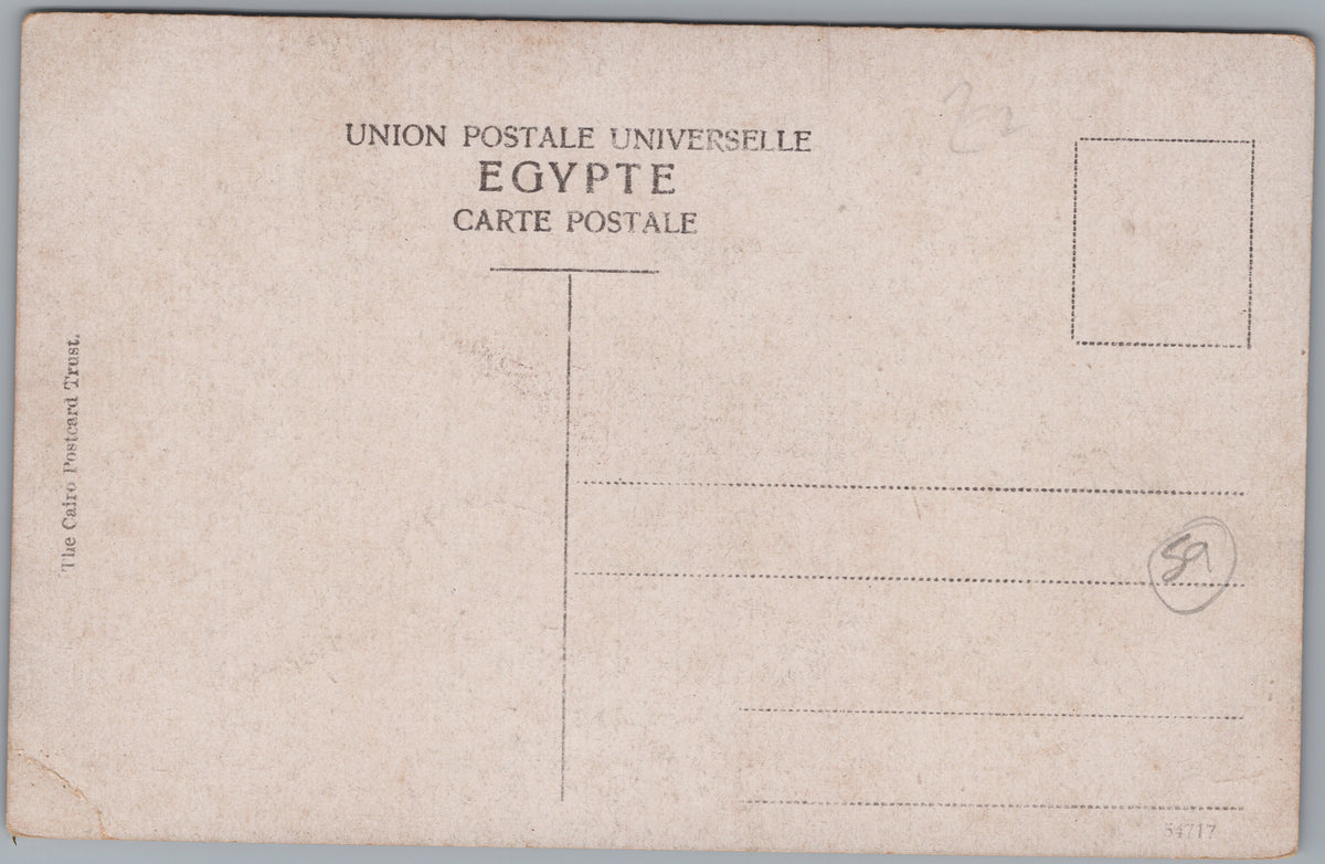 PC01071 | P8 | Egypt — Grand Hotel and City Square — reverse
