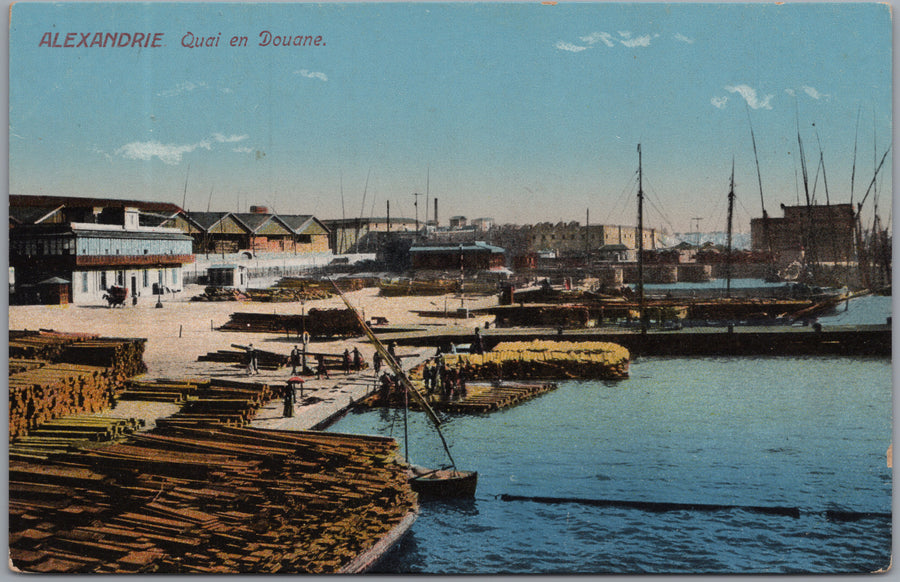 Alexandria — Boats and Quayside