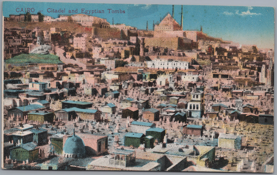 Cairo — Rooftops and Distant Citadel