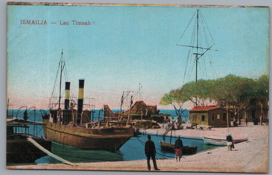 Ismailia — Steamers at the Landing