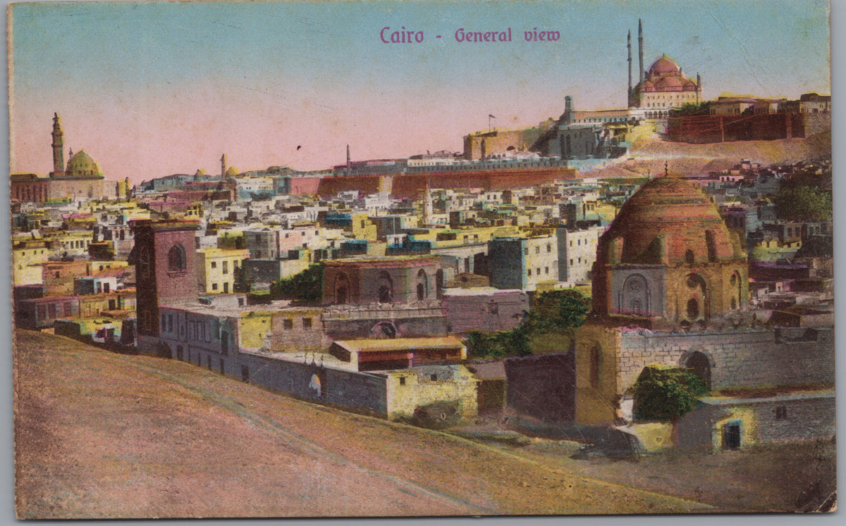 PC01111 | P12 | Cairo — General View towards the Citadel — front