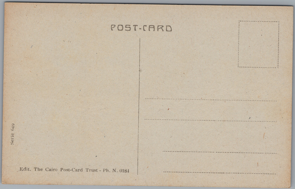 PC01134 | P14 | Suez — Palm Garden and Pool — reverse