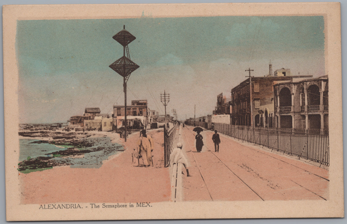 PC01153 | P16 | Alexandria — Promenade beside the Sea — front