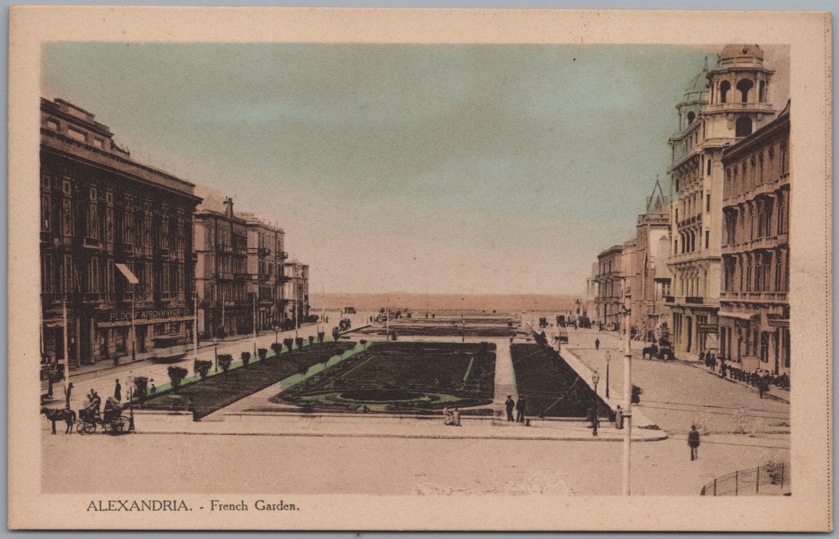 PC01170 | P17 | Alexandria — Formal Square between City Buildings — front