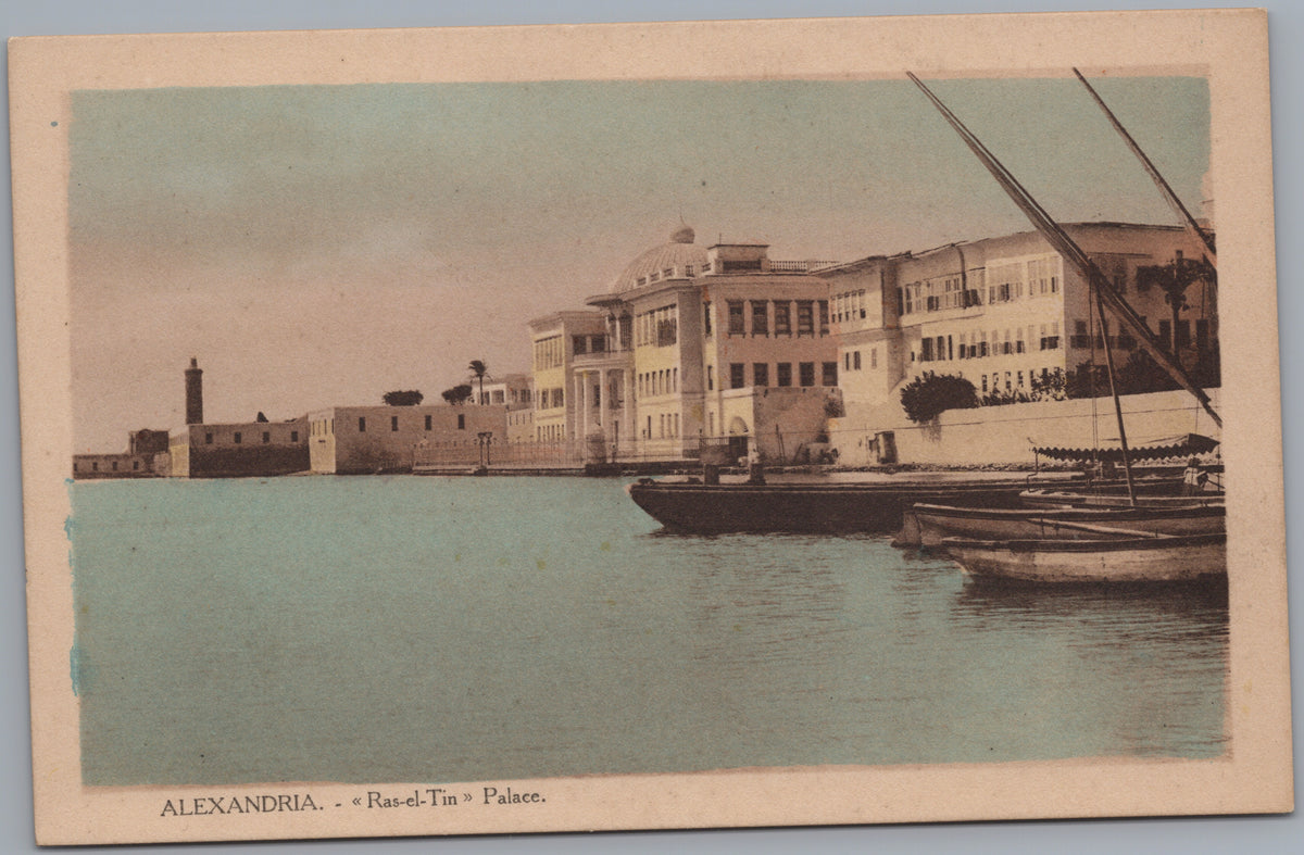 PC01171 | P18 | Alexandria — Ras el Tin Palace by the Water — front